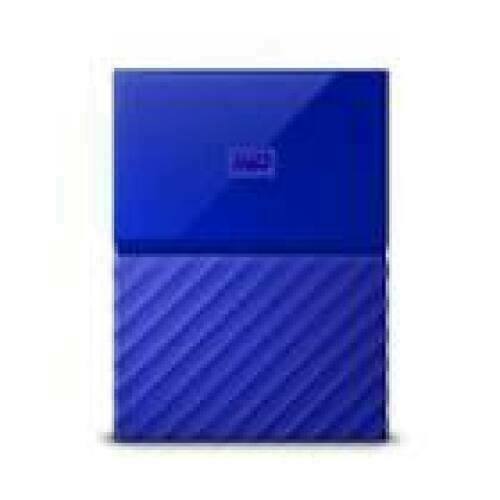 WD My Passport 2TB portable HDD USB 3.0 USB 2.0 compatible Blue Retail