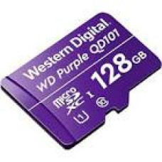 WD Purple 128GB Surveillance microSD XC Class - 10 UHS 1