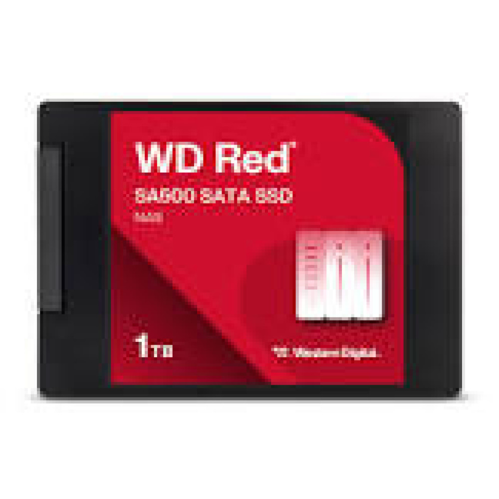 WD Red SSD SA500 NAS 1TB 2.5inch SATA III 6 Gb/s internal single-packed