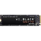 WD Black SSD SN770 NVMe 1TB PCIe Gen4 16GT/s M.2 2280