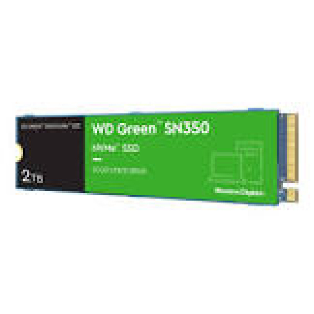 WD Green SN350 NVMe SSD 2TB M.2 2280 PCIe Gen3 8Gb/s