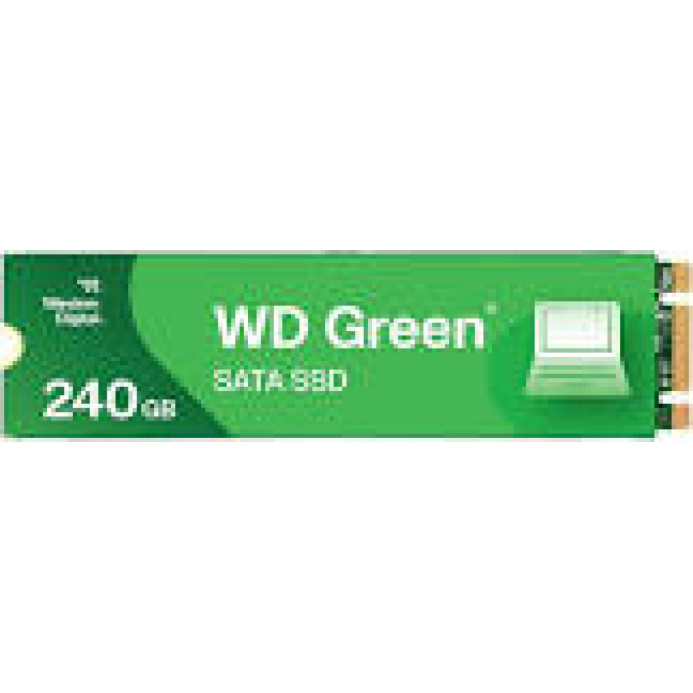 WD Green SATA 240GB Internal SSD Solid State Drive - SATA 6Gb/s M.2 2280 - WDS240G3G0B POWERED BY SANDISK