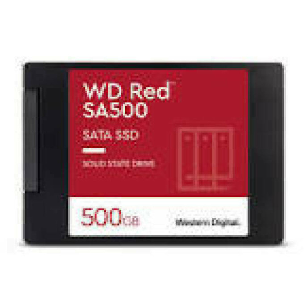 WD Red SSD SA500 NAS 500GB SATA III 6Gb/s M.2 2280 internal single-packed