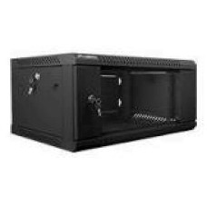 LANBERG WF01-6404-10B wall-mounted rack 19inch demounted flat pack 4U/600x450mm black