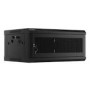 LANBERG Wall mount cabinet 19inch 4U 600x450 mesh door black flat pack