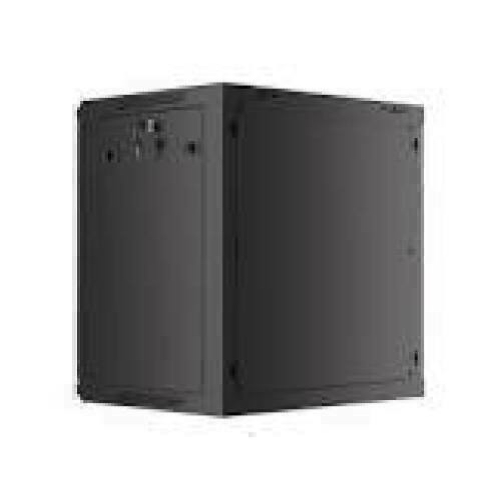 LANBERG Wall mount cabinet 19inch 12U 600x450 mesh doora black flat pack