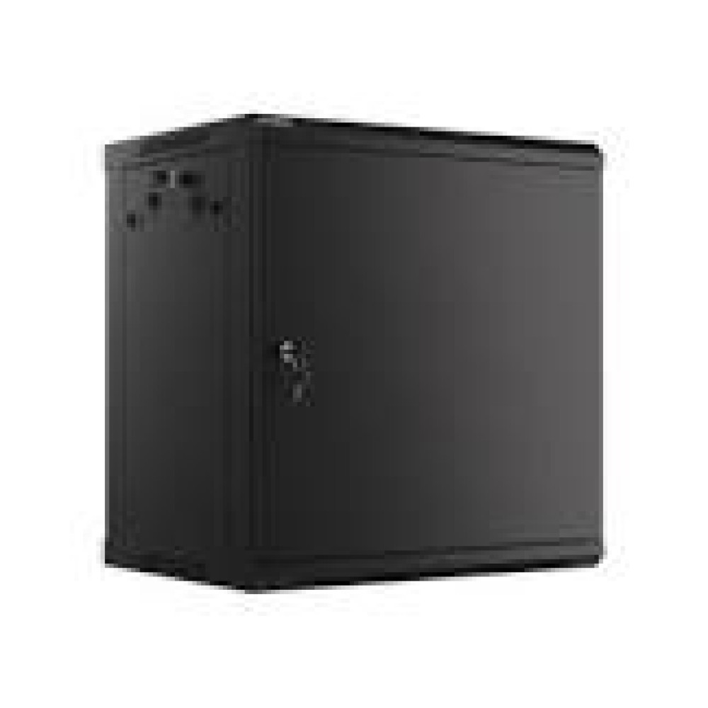 LANBERG Wall mount cabinet 19inch 12U 600x450 mesh doora grey flat pack