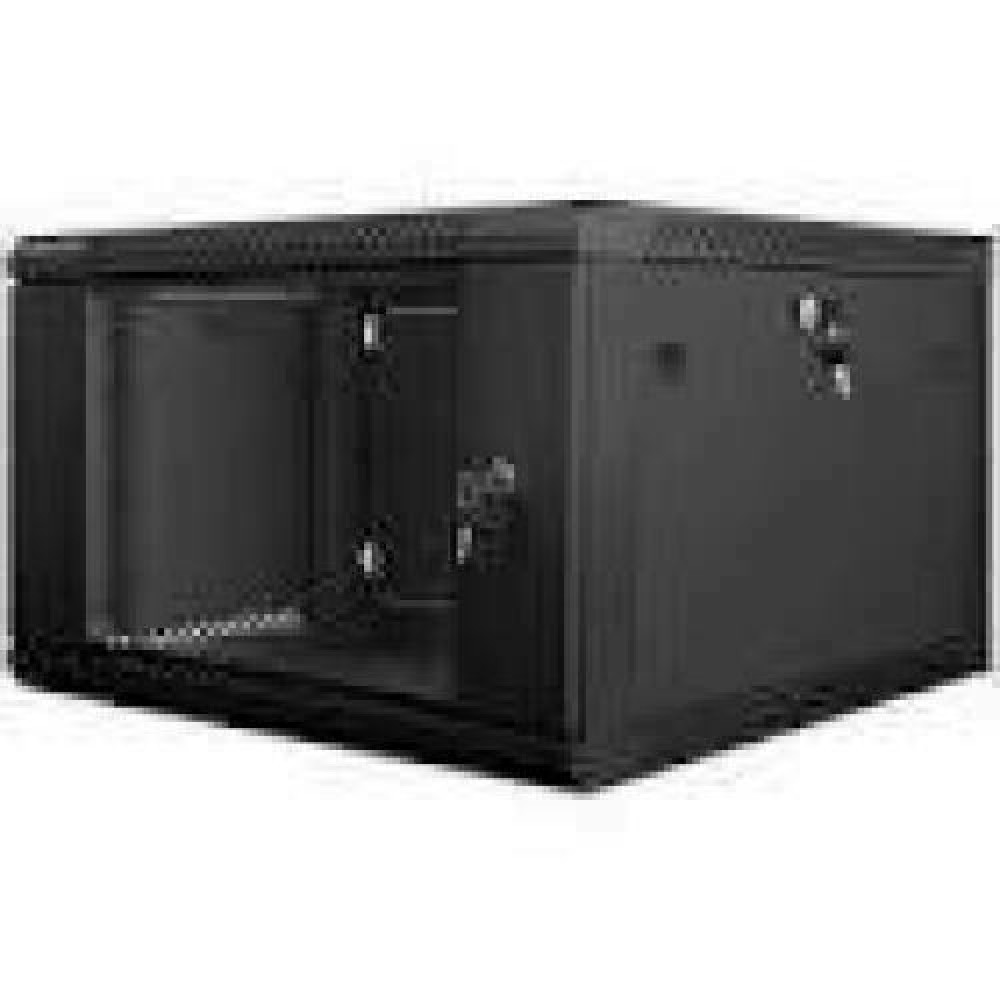LANBERG WF01-6606-10S wall-mounted rack 19inch demounted flat pack 6U/600x600mm gray