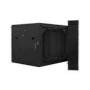 LANBERG WF02-6609-10B wall-mounted double section rack 19inch flat pack 9U/600x600mm black