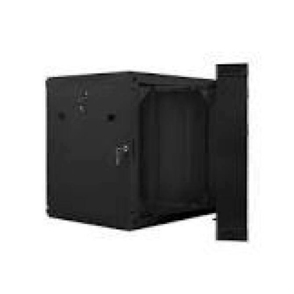LANBERG WF02-6612-10B wall-mounted double section rack 19inch flat pack 12U/600x600mm black