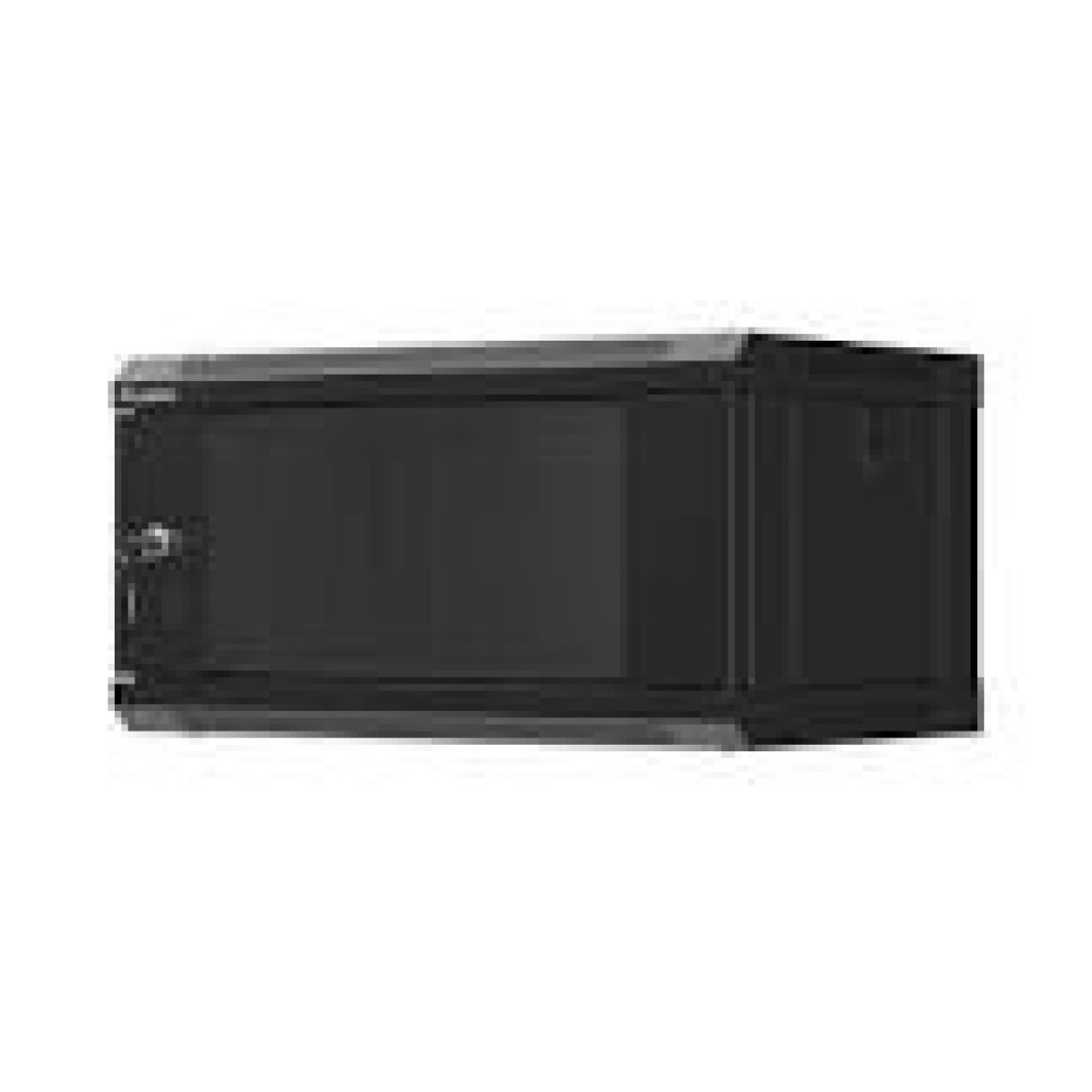 LANBERG rack cabinet 19inch 4u/540x350 wall-mount flat pack with glass door black
