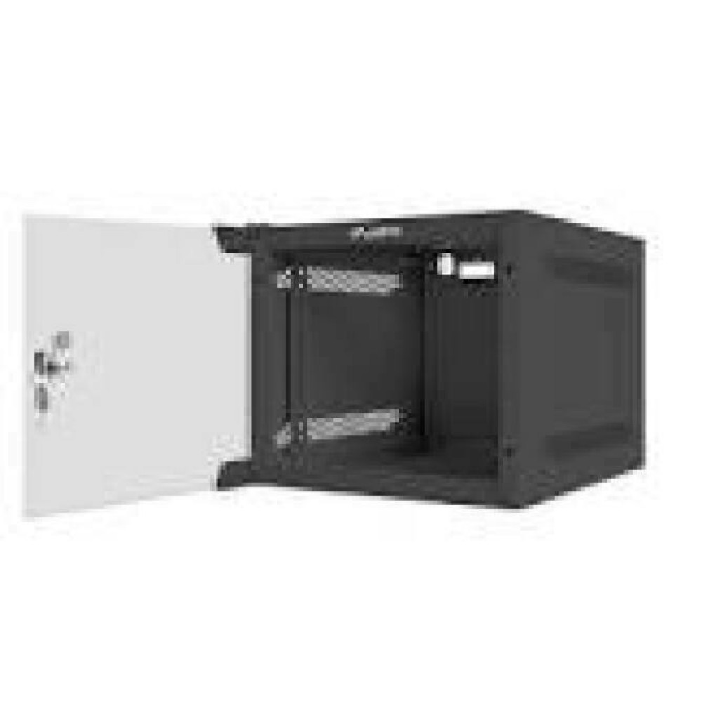 LANBERG Rack cabinet 10inch wall mount 4U 280x310 black with metal door flat pack