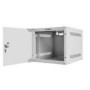 LANBERG Rack cabinet 10inch wall mount 4U 280x310 grey with metal door flat pack