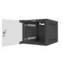 LANBERG Rack cabinet 10inch wall mount 4U 280x310 grey with metal door flat pack