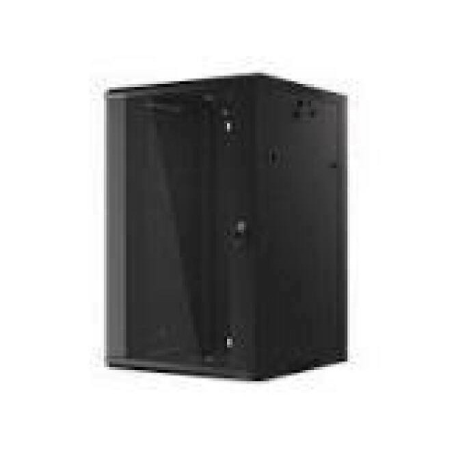 LANBERG 19inch wall-mounted rack 18U/570x600 demounted fast assembling flat pack black