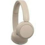SONY WH-CH520 Headphones with mic on-ear Bluetooth wireless beige