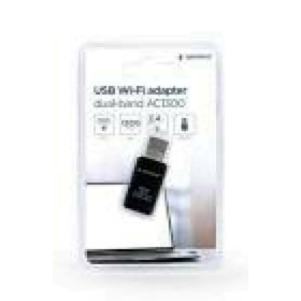 GEMBIRD WNP-UA1300-02 Compact dual-band AC1300 USB Wi-Fi adapter