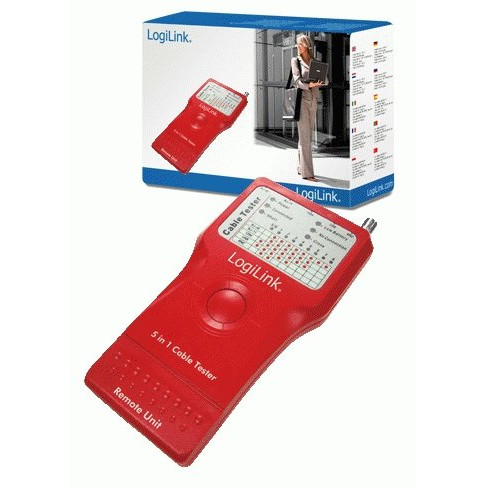 LOGILINK WZ0014 - Cable Tester 5-in-1 remote unit