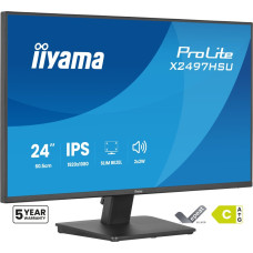 IIYAMA 24inch IPS-panel 1920x1080 120Hz EyeComfort 350cd/m2 Speakers HDMI DisplayPort 1ms MPRT USB 2x 3.2+2x C IIYAMA 24inch IPS-panel 1920x1080 120Hz EyeComfort 350cd/m2 Speakers HDMI DisplayPort 1ms MPRT USB 2x 3.2+2x C