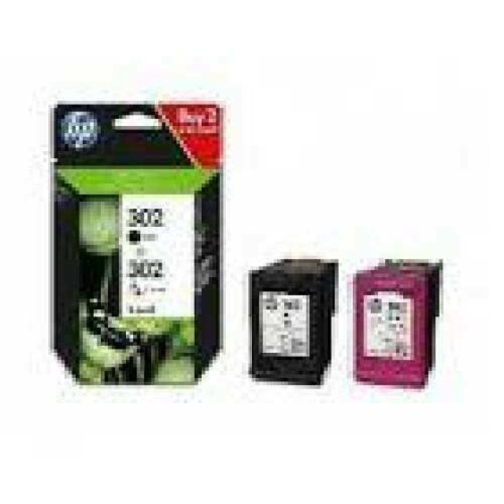 HP 302 original Ink cartridge X4D37AE Combo 2-Pack