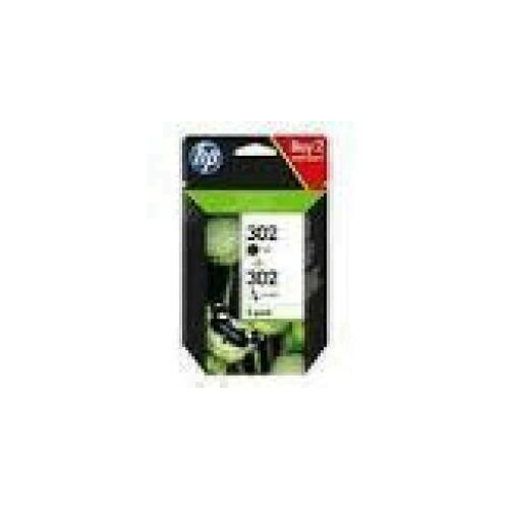 HP 302 original Ink cartridge X4D37AE 301 Combo 2-Pack BLISTER