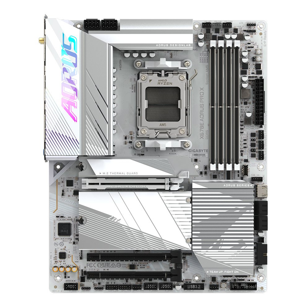 GIGABYTE X670E AORUS PRO X AM5 4xDDR5 4xSATA 4xM.2
