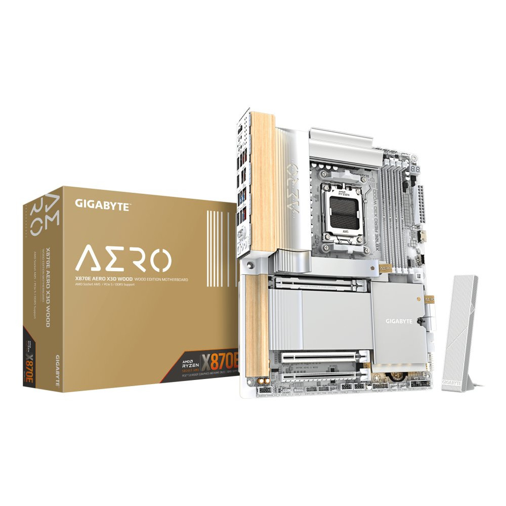 GIGABYTE X870E AERO X WOOD