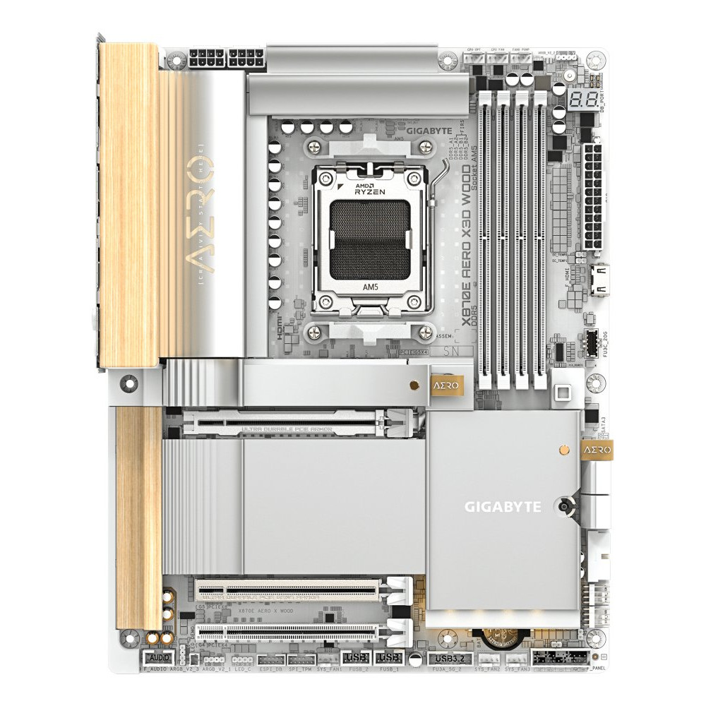 GIGABYTE X870E AERO X WOOD