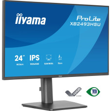 IIYAMA XB2493HSU-B1 24inch IPS FHD 120Hz 350cd/m2 1ms 1500:1 Speakers HDMI DP Speakers USB 2x2.0 15cm Height Adj. IIYAMA XB2493HSU-B1 24inch IPS FHD 120Hz 350cd/m2 1ms 1500:1 Speakers HDMI DP Speakers USB 2x2.0 15cm Height Adj.