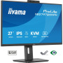 IIYAMA XB2797QSNPH-B1 27inch IPS QHD EyeComfort 15cm Height Adj. Stand USB-C Dock LAN/96W PD/DP-OUT Webcam 5MP Windows Hello 1ms
