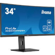 IIYAMA 34inch UW Curved VA-panel 3440x1440 120Hz 350cd/m2 04ms MPRT Speakers DisplayPort 2xHDMI USB HUB 2x 3.2 2xC Adaptive