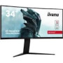 IIYAMA 34inch UW Curved VA-panel 3440x1440 120Hz 350cd/m2 04ms MPRT Speakers DisplayPort 2xHDMI USB HUB 2x 3.2 2xC Adaptive