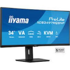 IIYAMA XCB3497WQSNP 34inch UW Curved VA-panel 3440x1440 120Hz 350cd/m2 04ms Speakers USB-C Dock DisplayPort 2xHDMI IIYAMA XCB3497WQSNP 34inch UW Curved VA-panel 3440x1440 120Hz 350cd/m2 04ms Speakers USB-C Dock DisplayPort 2xHDMI