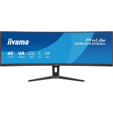 IIYAMA XCB4594DQSU-B1 44.5inch UW Curved VA DQHD 5120x1440 450cd/m2 2ms 2xDP 2xHDMI 2xUSB 3.2 2xUSB Type-C Speakers 13cm Adj. Stand