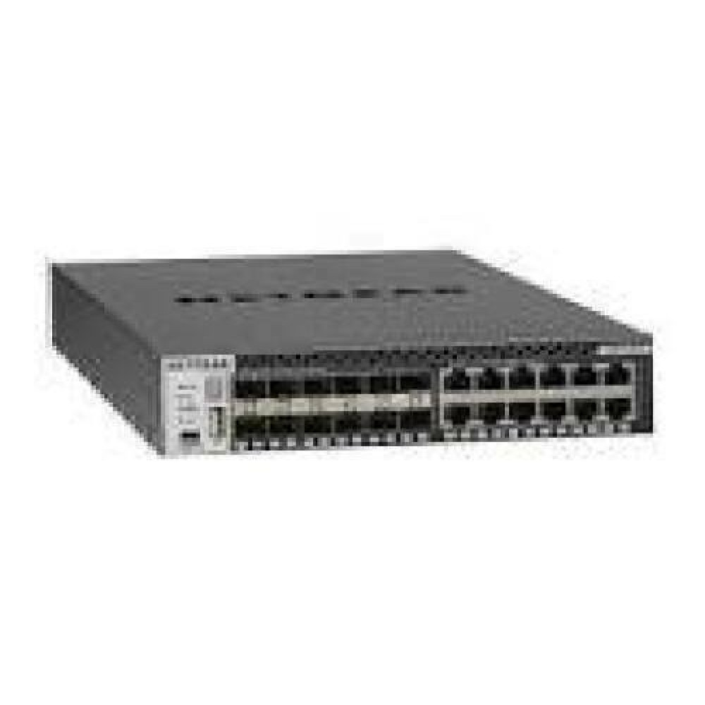 NETGEAR M4300-12X12F Stackable Managed Switch with 24x10G incl.12x10GBASE-T + 12xSFP+ Layer 3 SDN-ready Open Flow 1.3