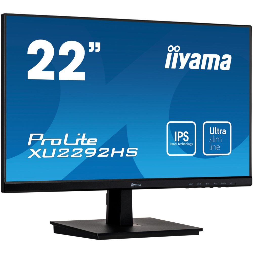 IIYAMA ProLite XU2292HS-B1 22inch Full HD monitor with IPS Panel Technology