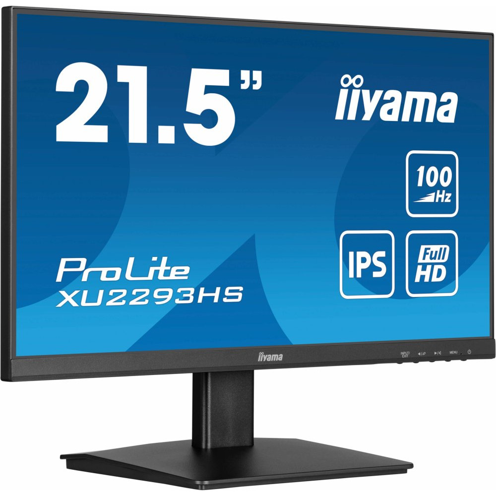 IIYAMA XU2293HS-B6 21.5inch IPS FHD 100Hz 250cd/m2 1ms HDMI DP Speakers (P)