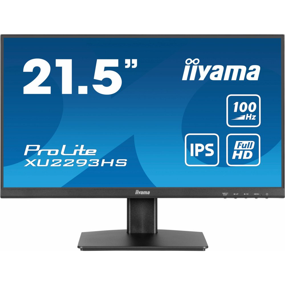 IIYAMA XU2293HS-B6 21.5inch IPS FHD 100Hz 250cd/m2 1ms HDMI DP Speakers (P)
