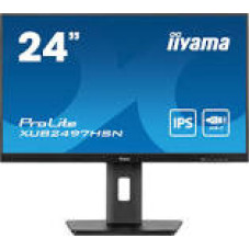 IIYAMA XUB2497HSN-B2 24inch IPS FHD 100Hz 300cd/m2 1ms HDMI DP DP Out 3xUSB 3.2 USB C 7.5W LAN Speakers 5 year guarantee