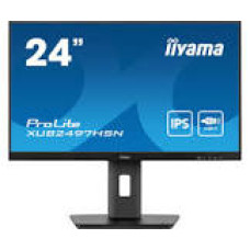 IIYAMA XUB2497HSU-B2 24inch IPS FHD 100Hz Adaptive Sync 300cd/m2 1ms HDMI DP 2xUSB 2.0 Speakers 15cm Height Adj. Stand (P)