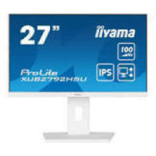 IIYAMA XUB2792HSU-W6 27inch ETE IPS FHD 100Hz 250cd/m2 0.4ms HDMI DP 4xUSB 3.2 FreeSync Speakers 15cm Height Adj. White (P)