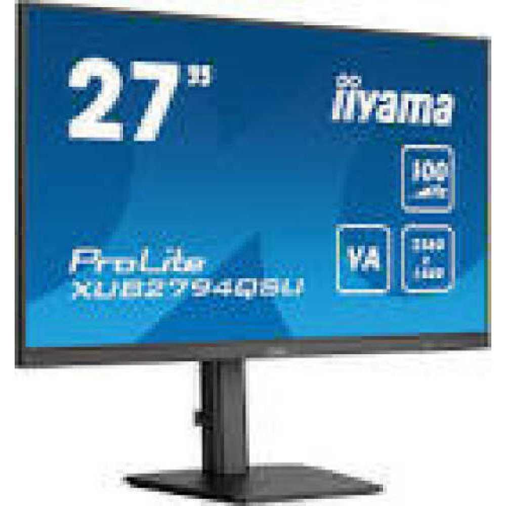 IIYAMA XUB2794QSU-B6 27inch ETE VA 2560x1440 100Hz 250cd/m2 1ms MPRT HDMI DP USB-HUB 2x3.0 Speakers