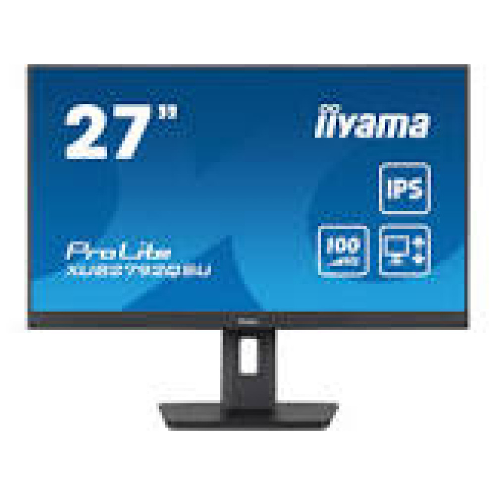 IIYAMA XUB2797QSU-B2 27inch IPS 2560x1440 300cd/m2 1ms HDMI DP USB 5 year guarantee