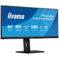 IIYAMA XUB3493WQSU-B6 34inch UW IPS-panel 3440x1440 120Hz 21:9 400cdm 1000:1 1ms
