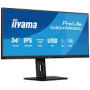 IIYAMA XUB3493WQSU-B6 34inch UW IPS-panel 3440x1440 120Hz 21:9 400cdm 1000:1 1ms