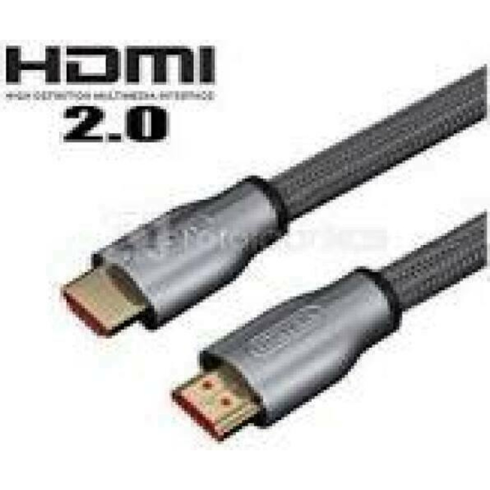 UNITEK Y-C142RGY Unitek Cable LUX HDMI v.2.0 M/M 10m braid gold Y-C142RGY