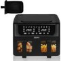 OVERMAX ZEEGMA Knapper Dual air fryer