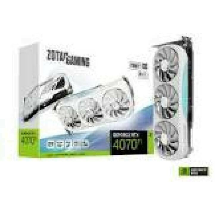 ZOTAC GAMING GEFORCE RTX 4070Ti Trinity OC White Edition 12GB GDDR6X 3xDP 1xHDMI