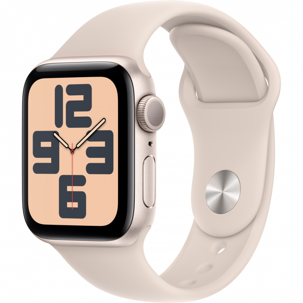 Apple Watch SE GPS 40mm Starlight Aluminium Case with