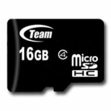 TEAM GROUP Memory ( flash cards ) 16GB Micro SDHC Class 4 with Adapter